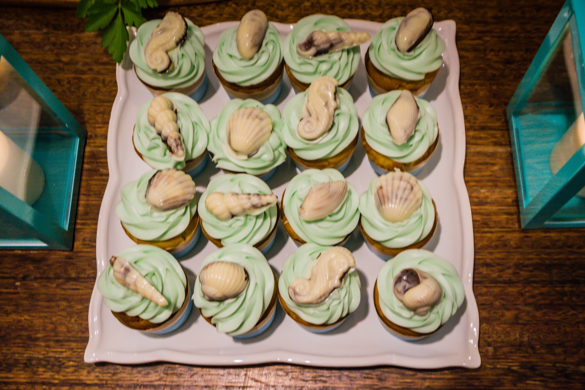 beach cupcakes