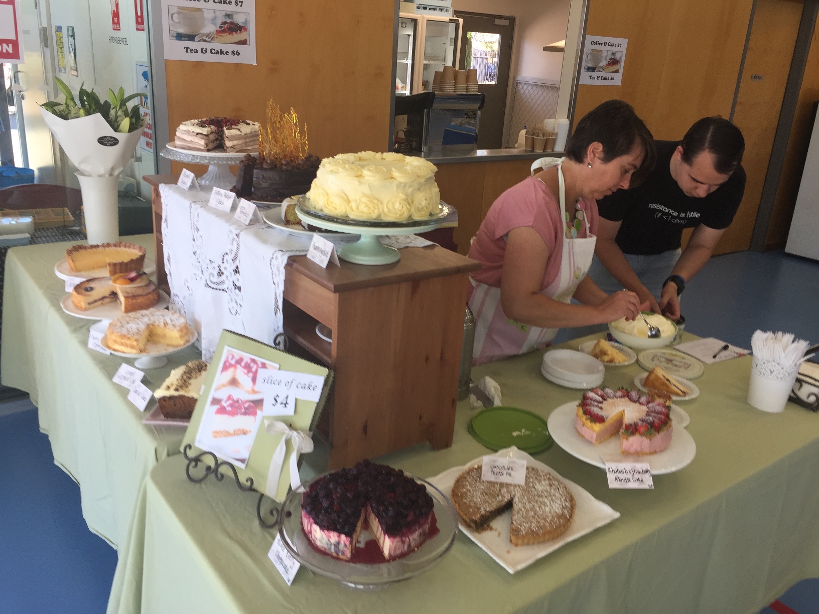 cake stall