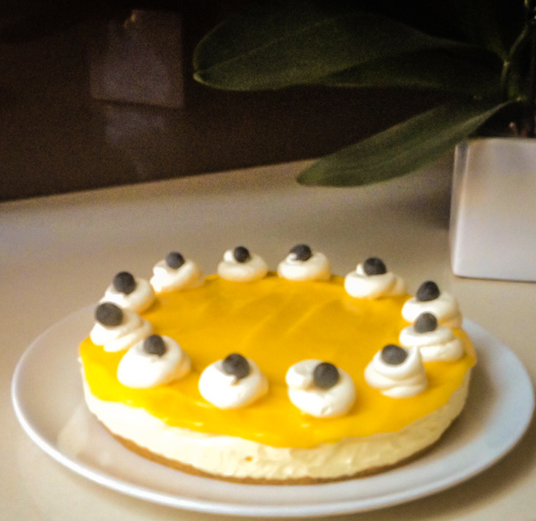 lemon curd cheesecake