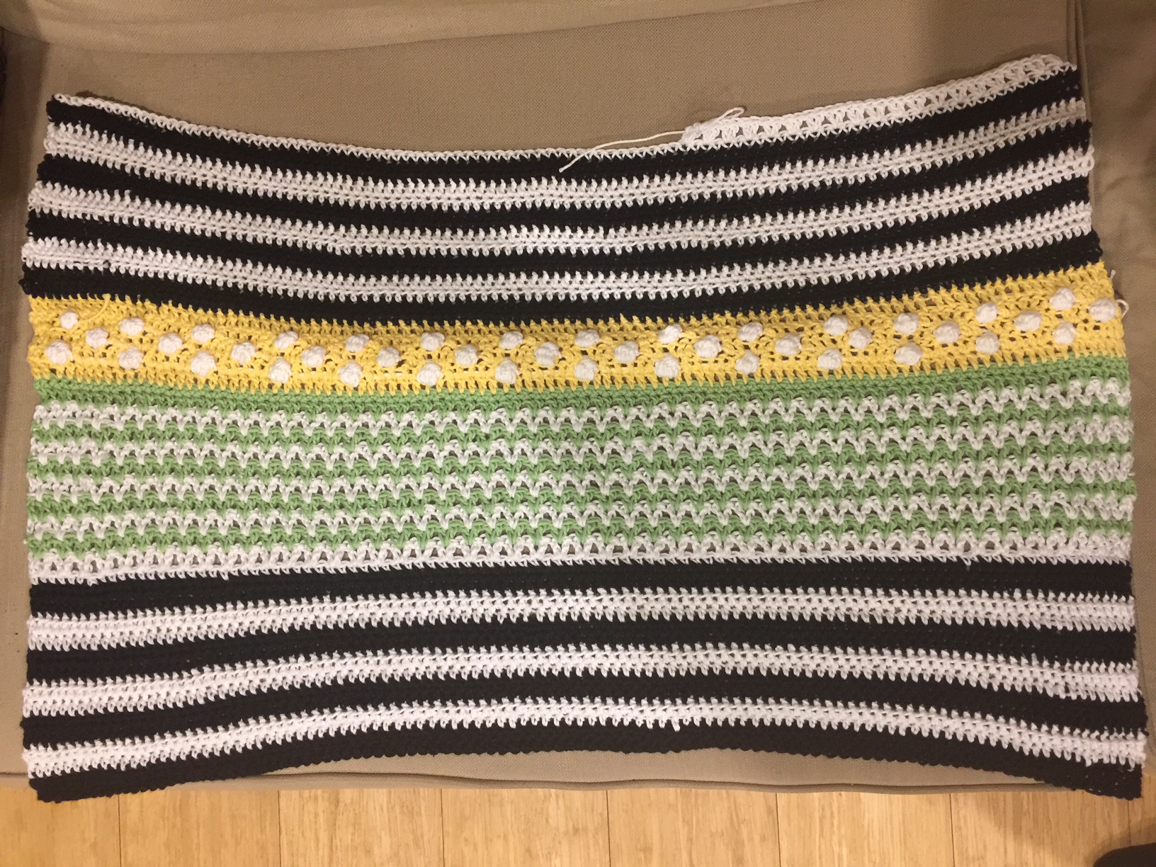 licorice allsorts rug progress