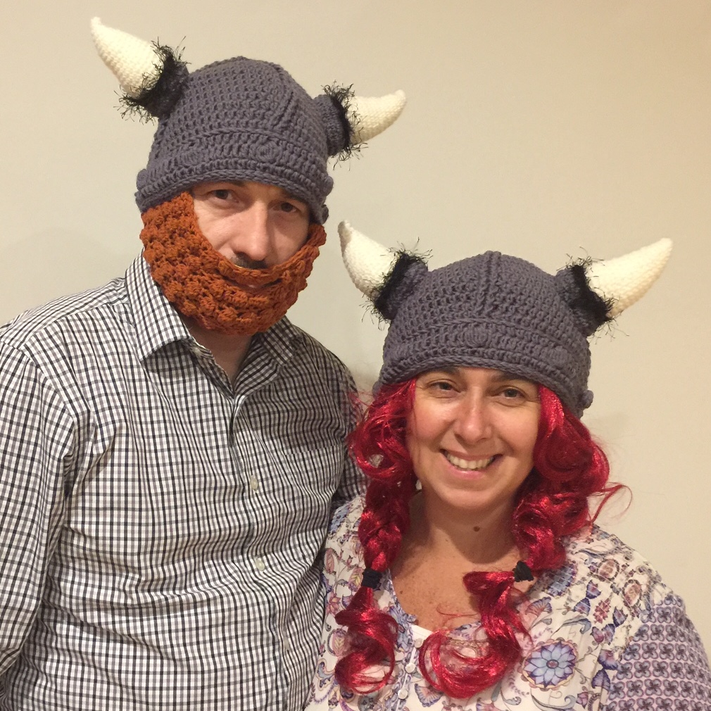 crochet viking hats