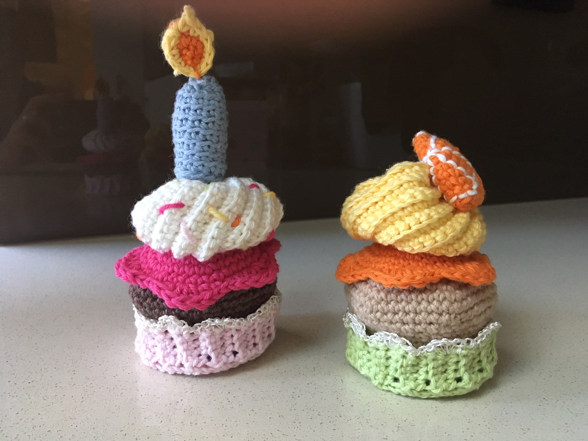 crochet cupcakes