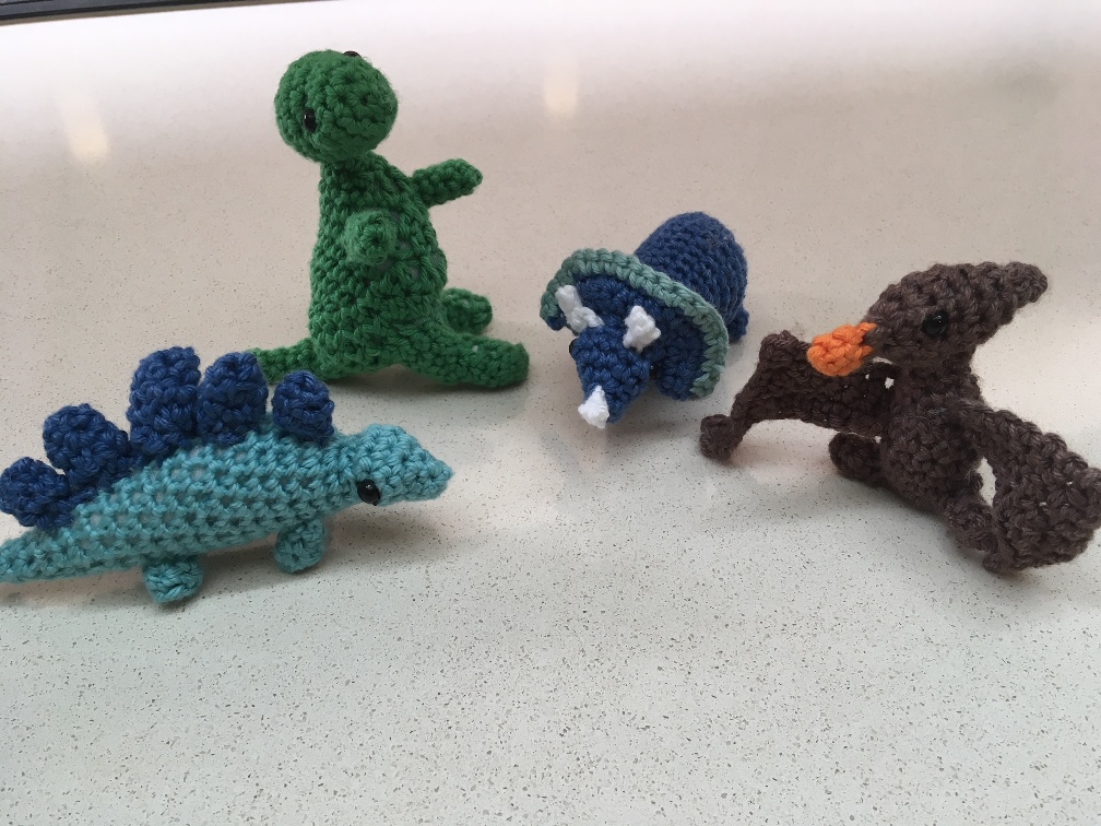 crochet dinosaurs