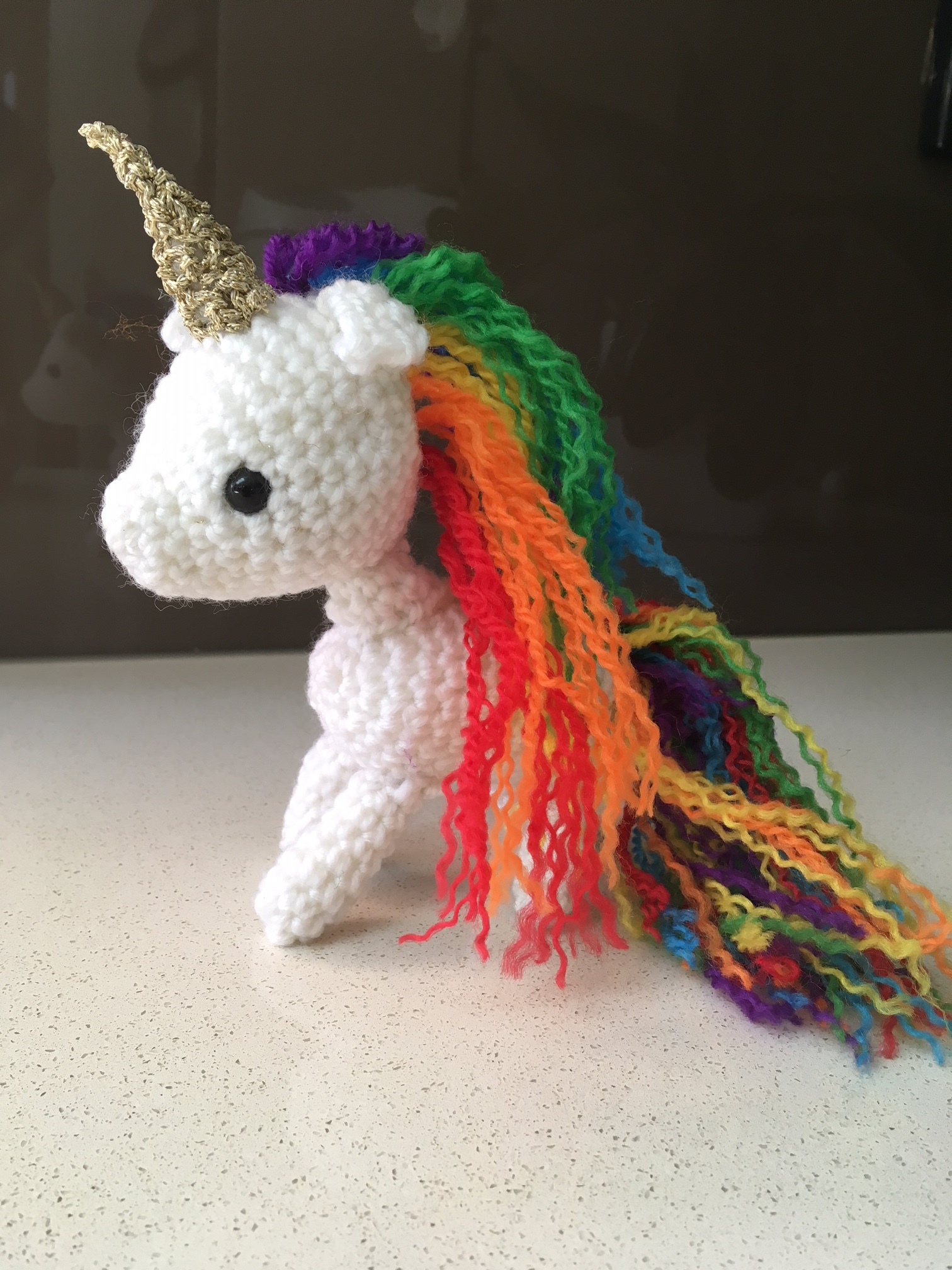 crochet unicorn