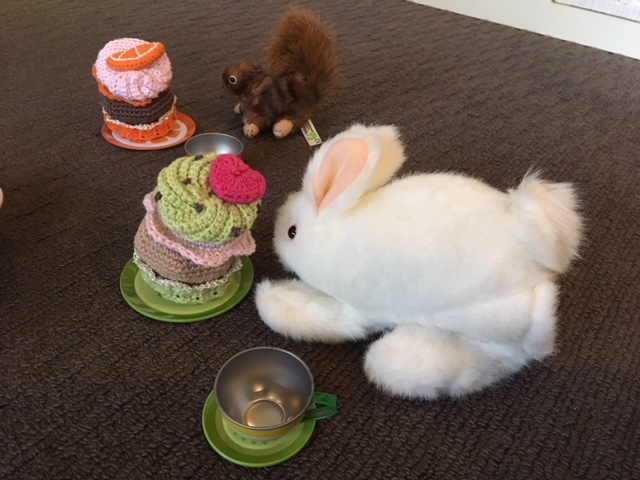 crochet tea party