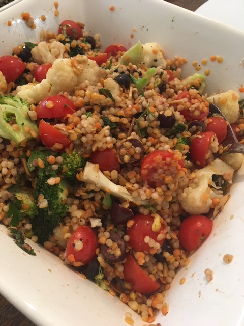 pearl couscous salad