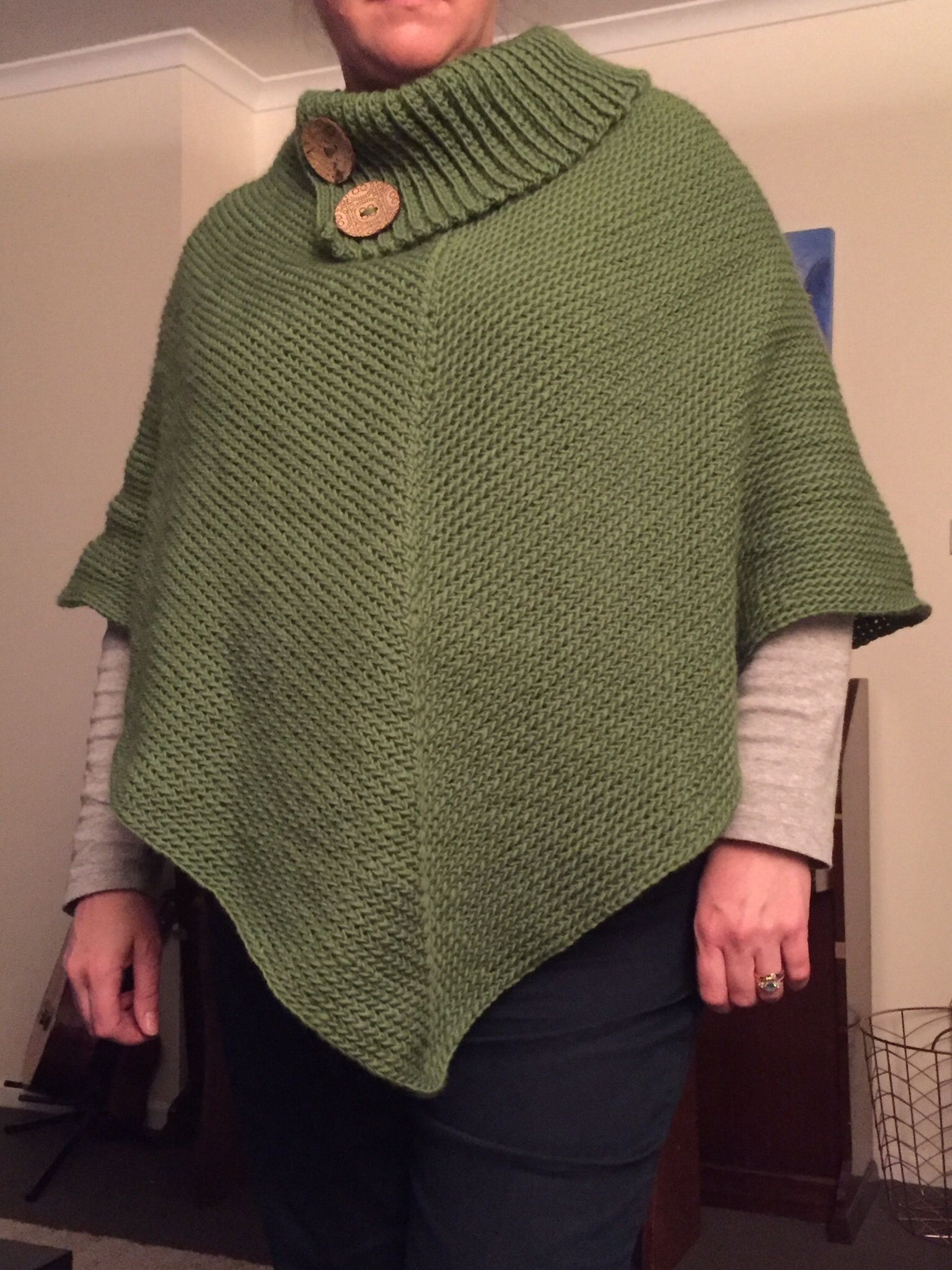 crocheted poncho