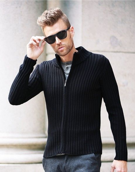 looking for mens cardigan crochet pattern