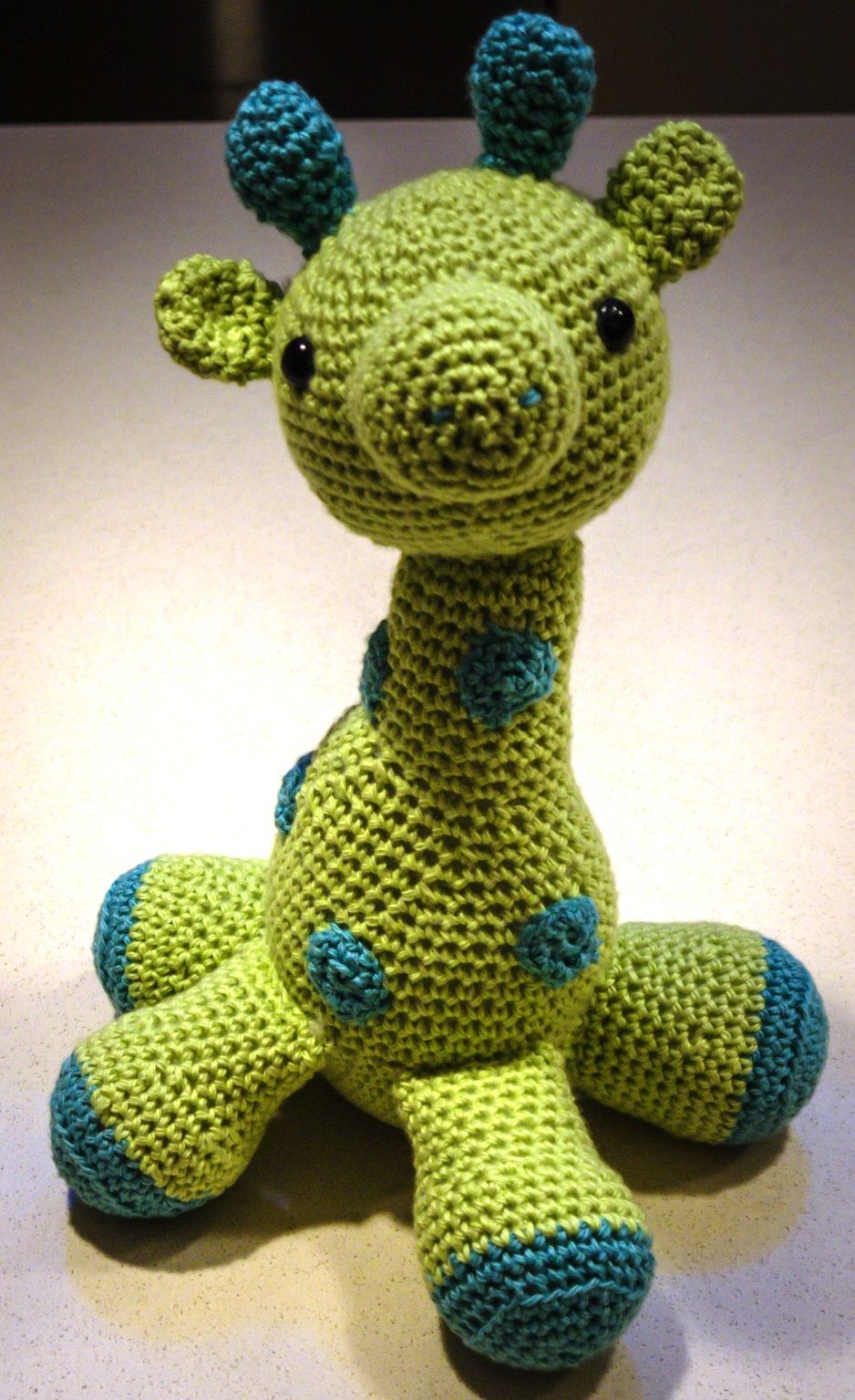 crochet giraffe