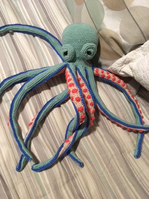 completed octopus!