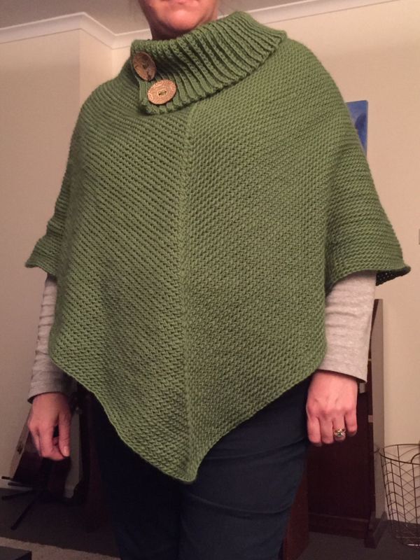 crocheted poncho