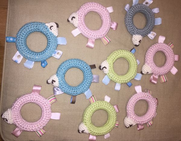 more hedgehog teethers...