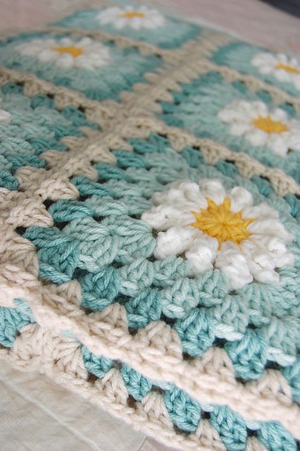 daisy granny squares