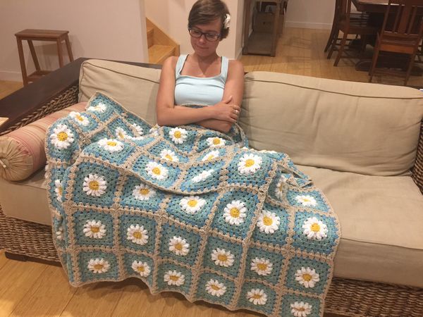 daisy blanket number 2!