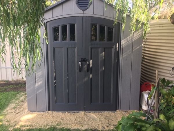 The new shed